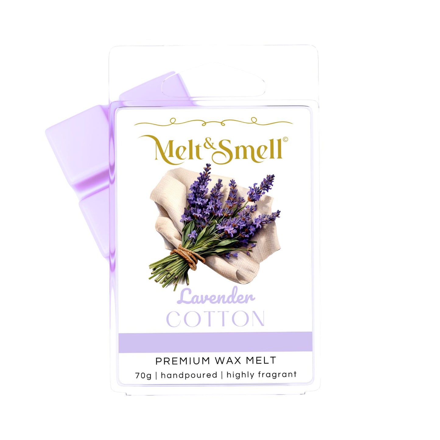 Lavender Cotton Wax Melt
