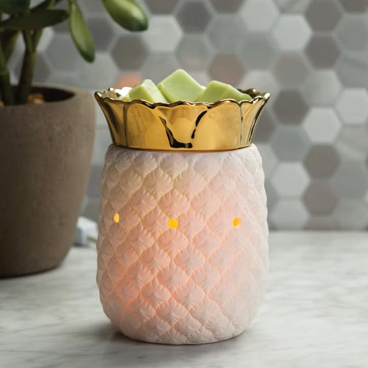 candle warmers elektrische duftlampe pineapple neu perfekt für wax melts und duftwachs
