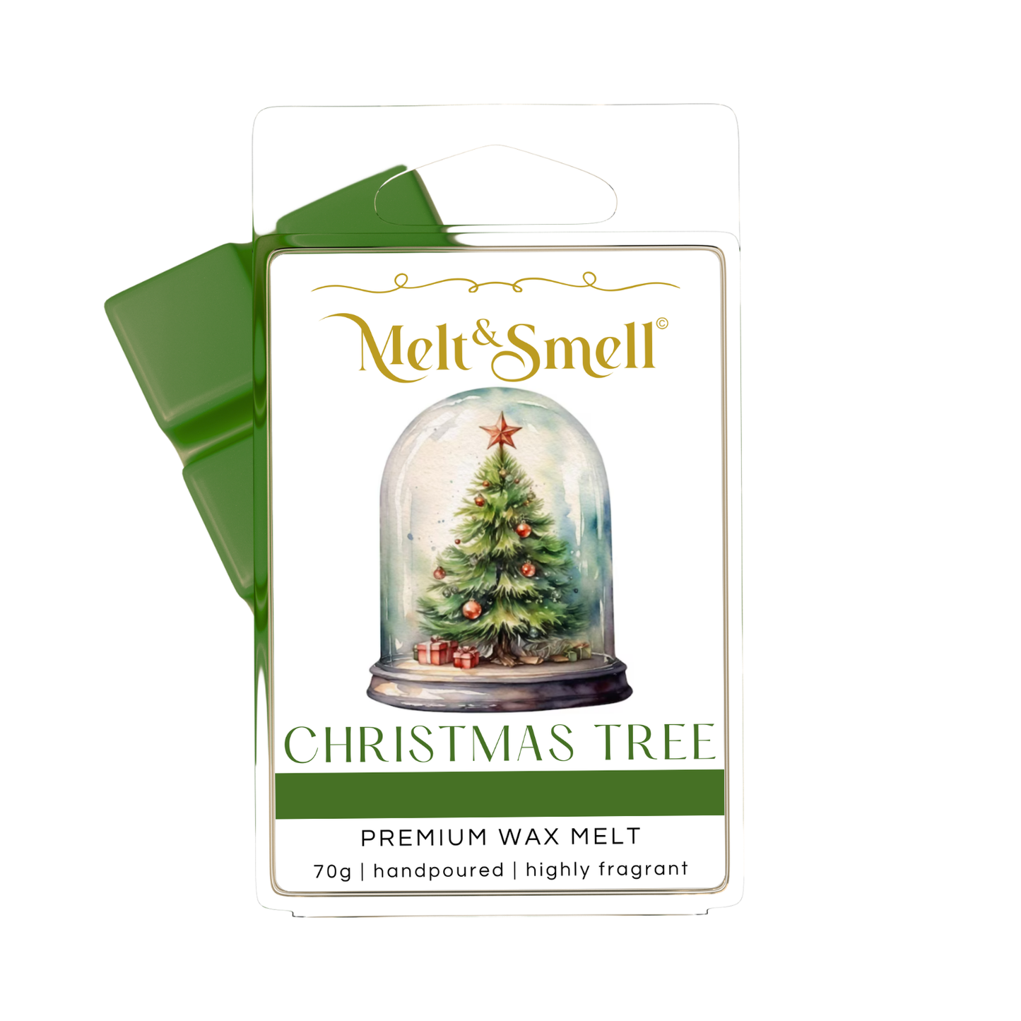 christmas tree wax melt duftwachs, weihnachten, tannenduft, authentisch
