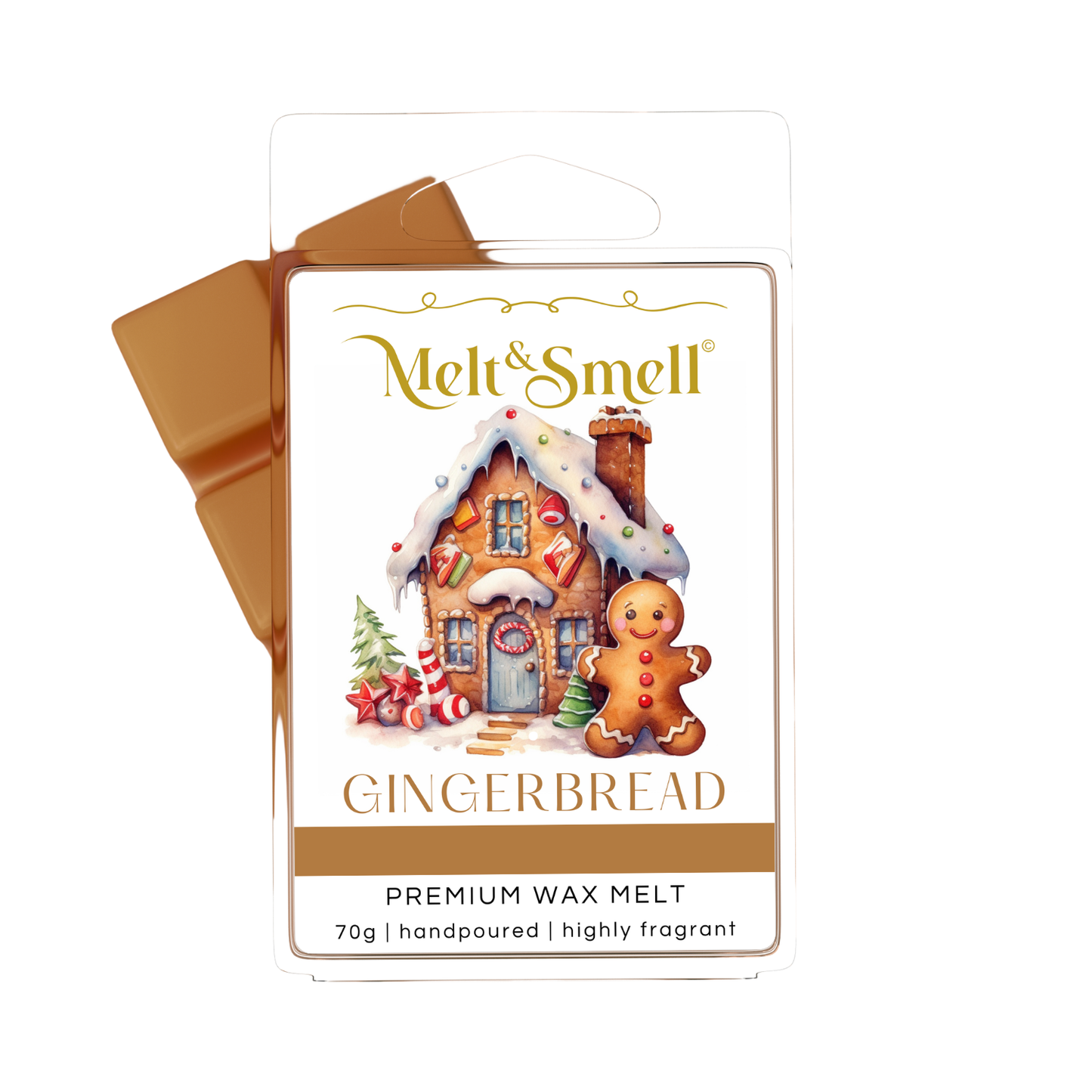 gingerbread wax melt duftwachs, lebkuchen, weihnachtsuft, neu, winter