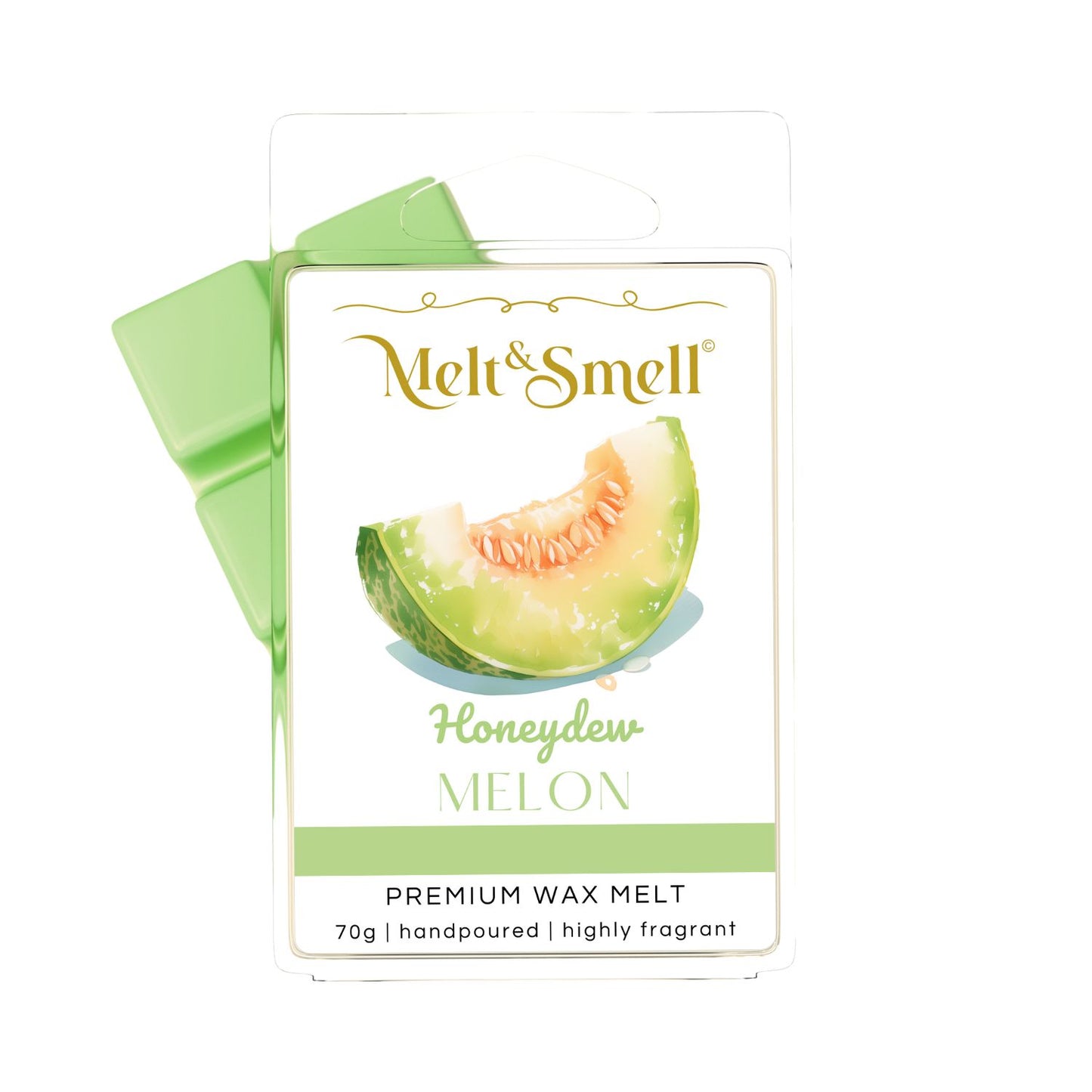 honeydew melon duftwachs wax melt