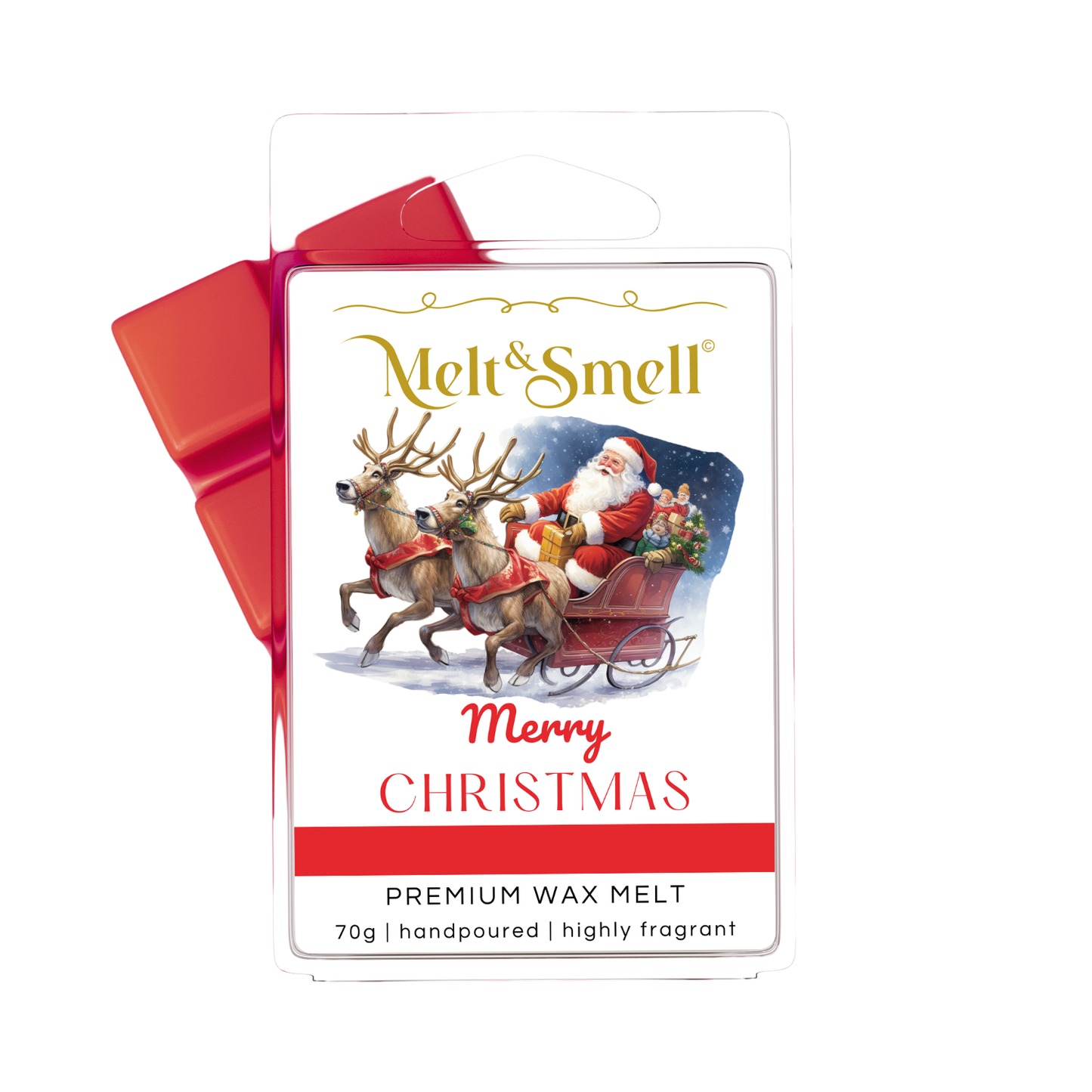 merry christmas duftwachs wax melt für weihnachten