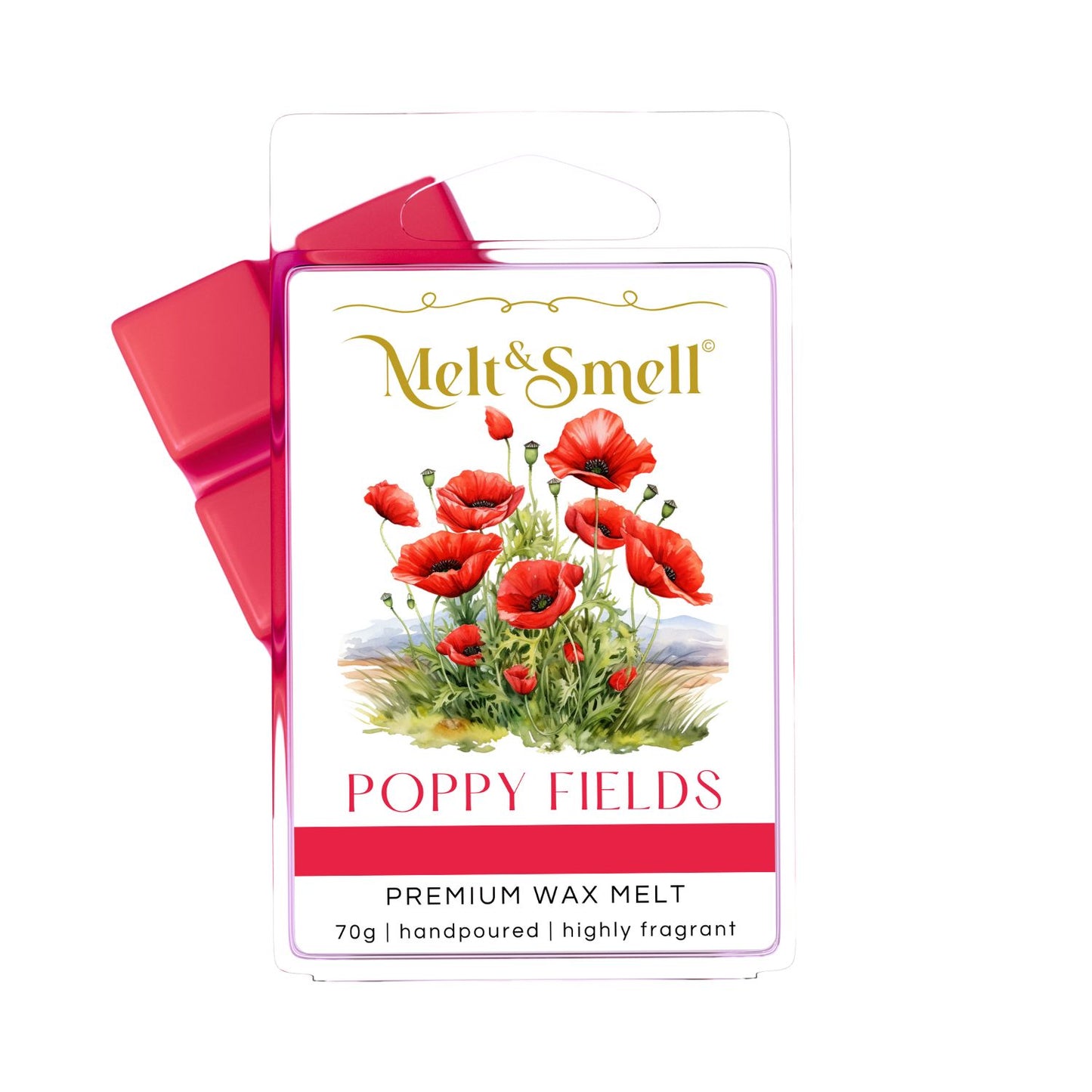 poppy fields duftwachs wax melt