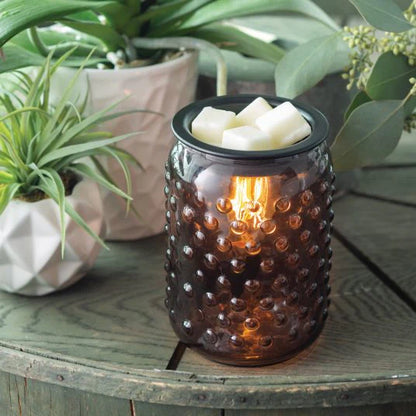 CANDLE WARMERS® "Smokey Hobnail" Edison Bulb Duftlampe