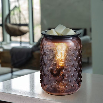 CANDLE WARMERS® "Smokey Hobnail" Edison Bulb Duftlampe