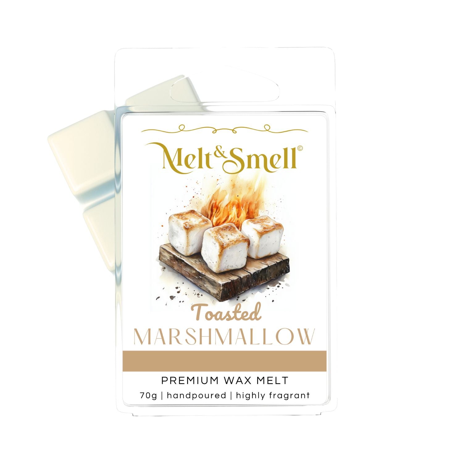 toasted marshmallow dutwachs wax melt neu herbst winter weihnachten