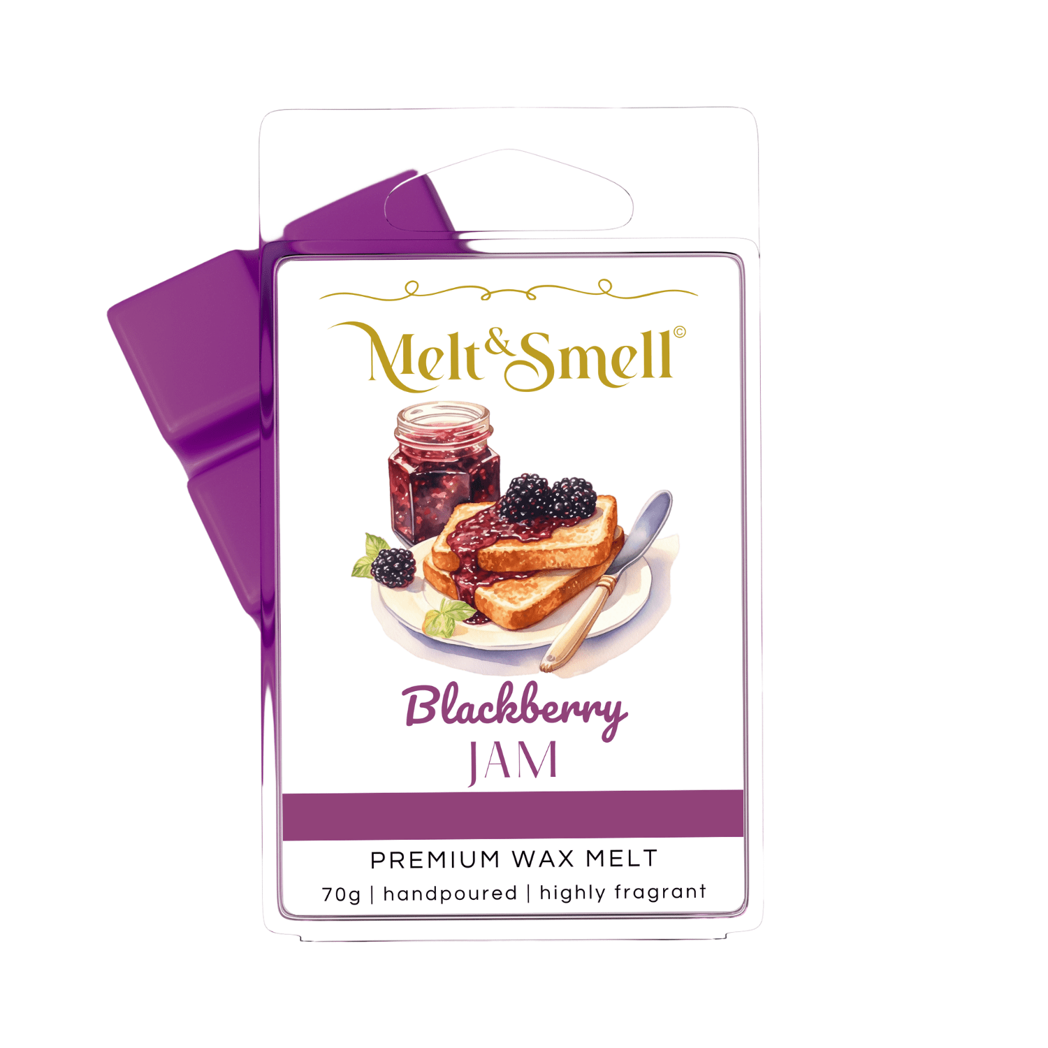 Blackberry Jam Wax Melt - Melt & Smell© | Premium Wax Melts