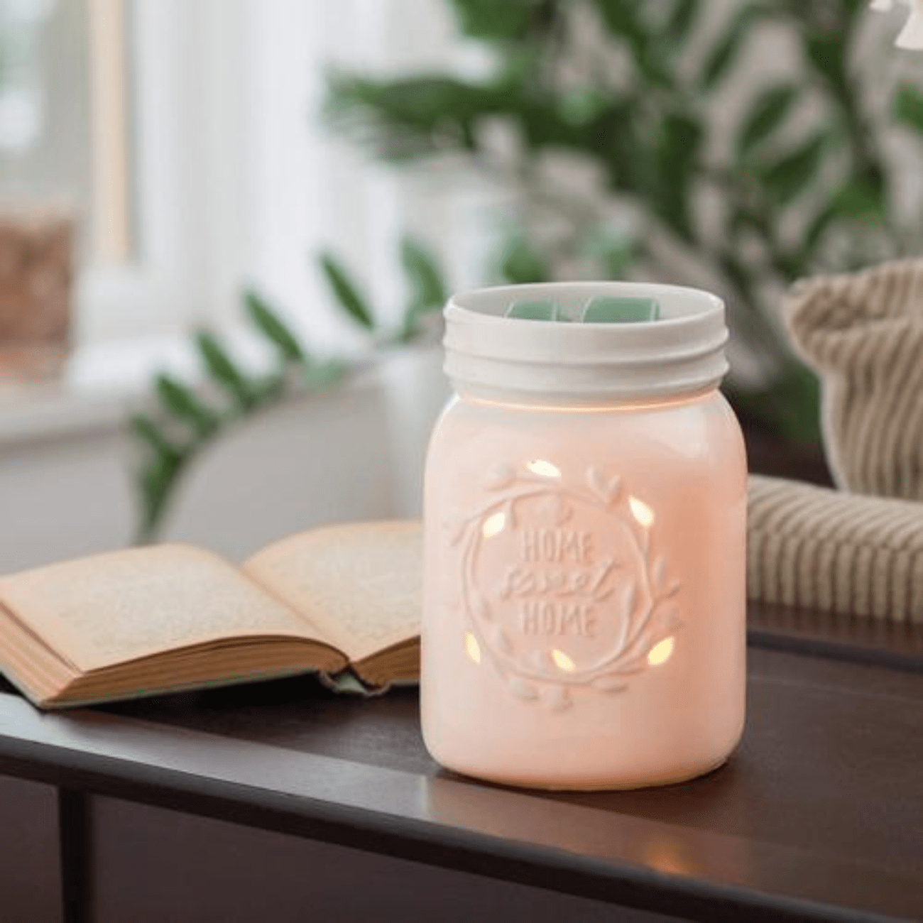 CANDLE WARMERS® Duftlampe "Mason Jar" - Melt & Smell© | Premium Wax Melts