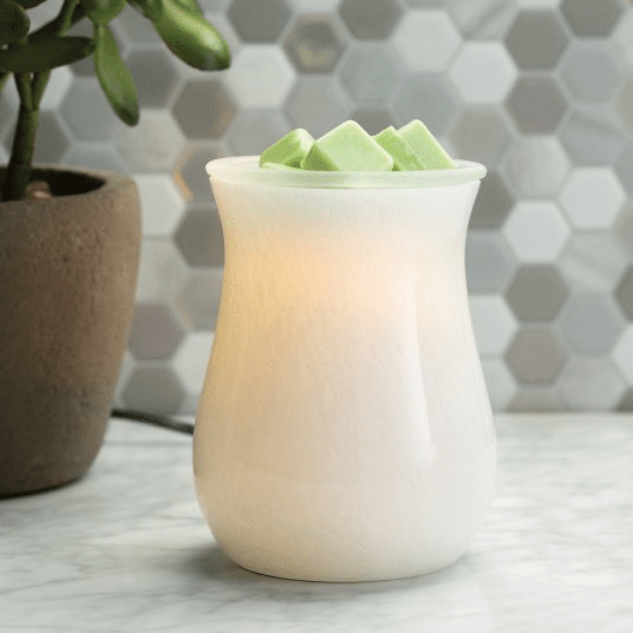 CANDLE WARMERS® Duftlampe "Moonstone" - Melt & Smell© | Premium Wax Melts