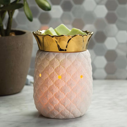 candle warmers elektrische duftlampe pineapple neu perfekt für wax melts und duftwachs