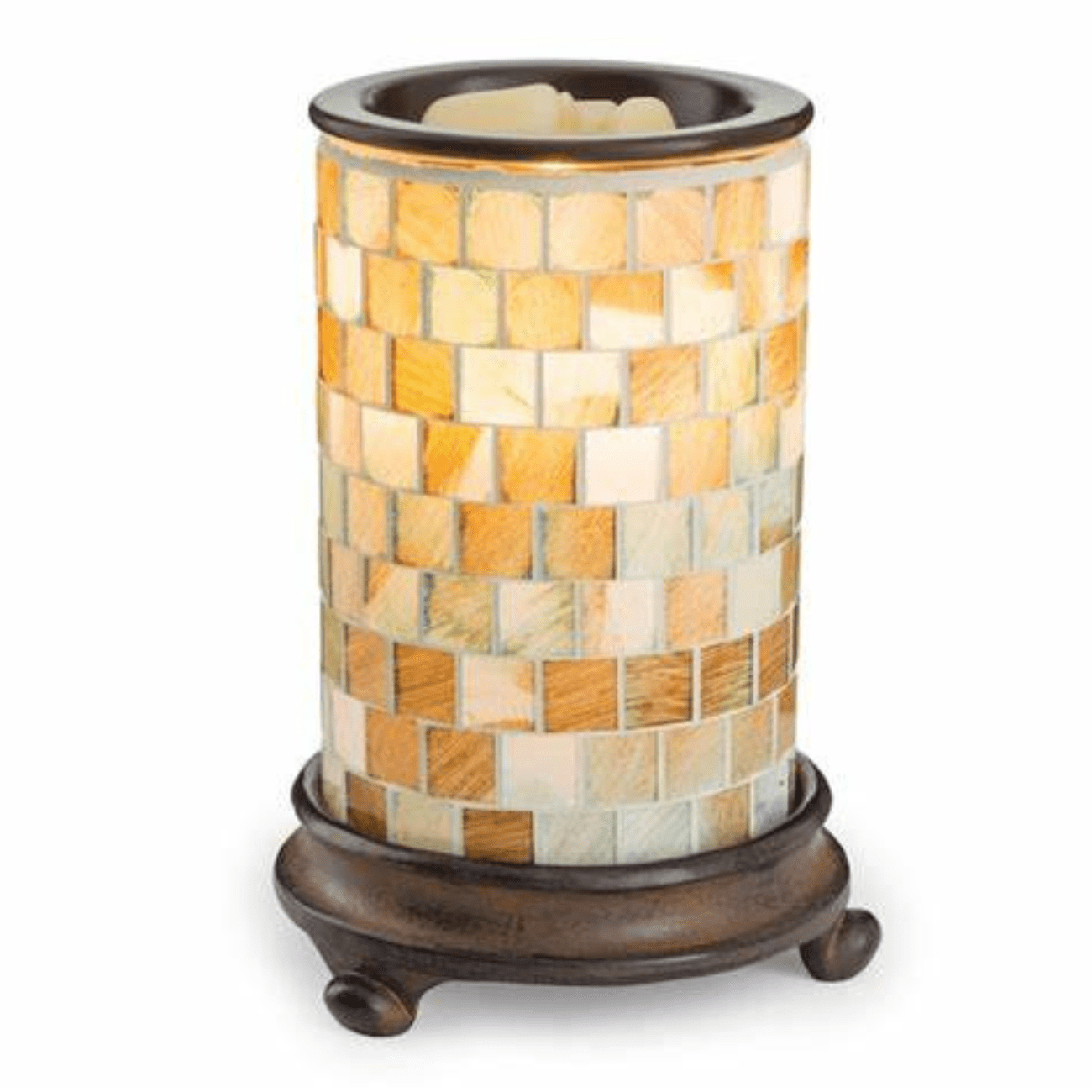 CANDLE WARMERS® Duftlampe "Sea Glass Mosaic" - Melt & Smell© | Premium Wax Melts