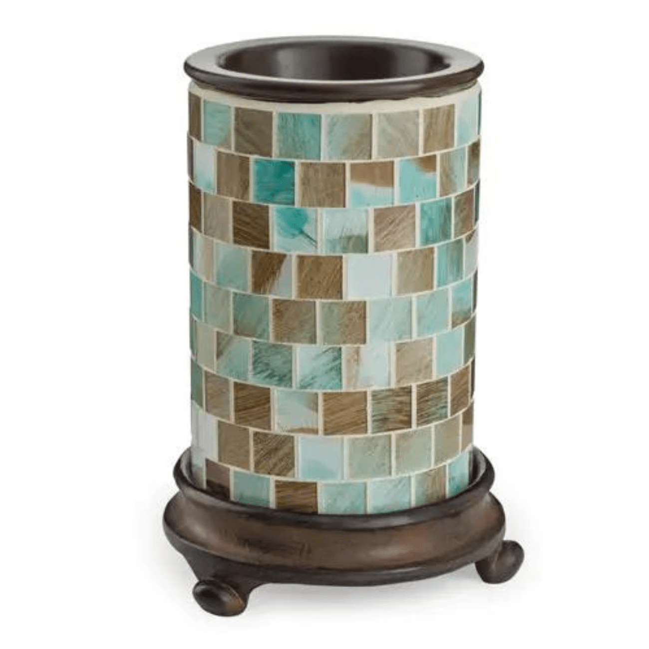 CANDLE WARMERS® Duftlampe "Sea Glass Mosaic" - Melt & Smell© | Premium Wax Melts