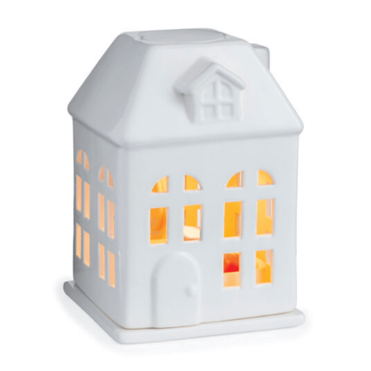 CANDLE WARMERS® Top Down Duftlampe "Porcelain House"