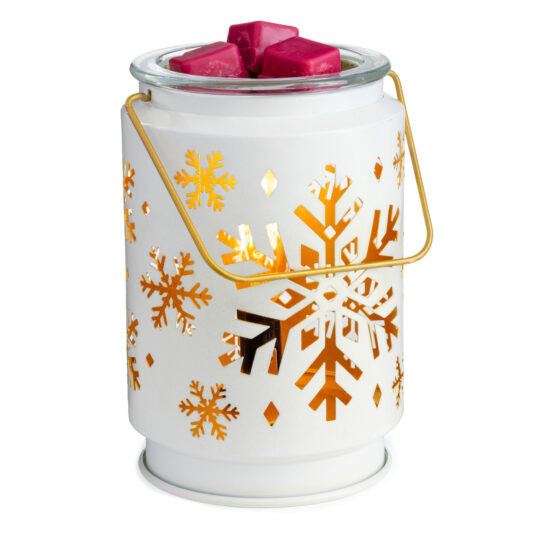 CANDLE WARMERS® "Snowflake" Edison Bulb Duftlampe