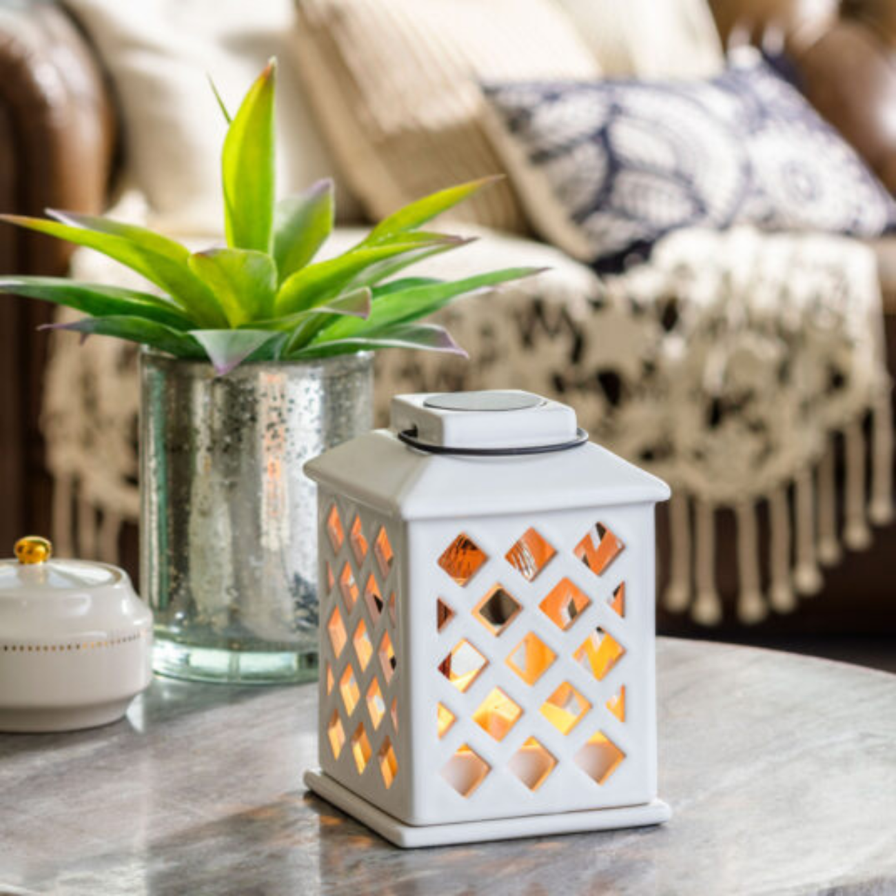 CANDLE WARMERS® Top Down Duftlampe "Trellis"