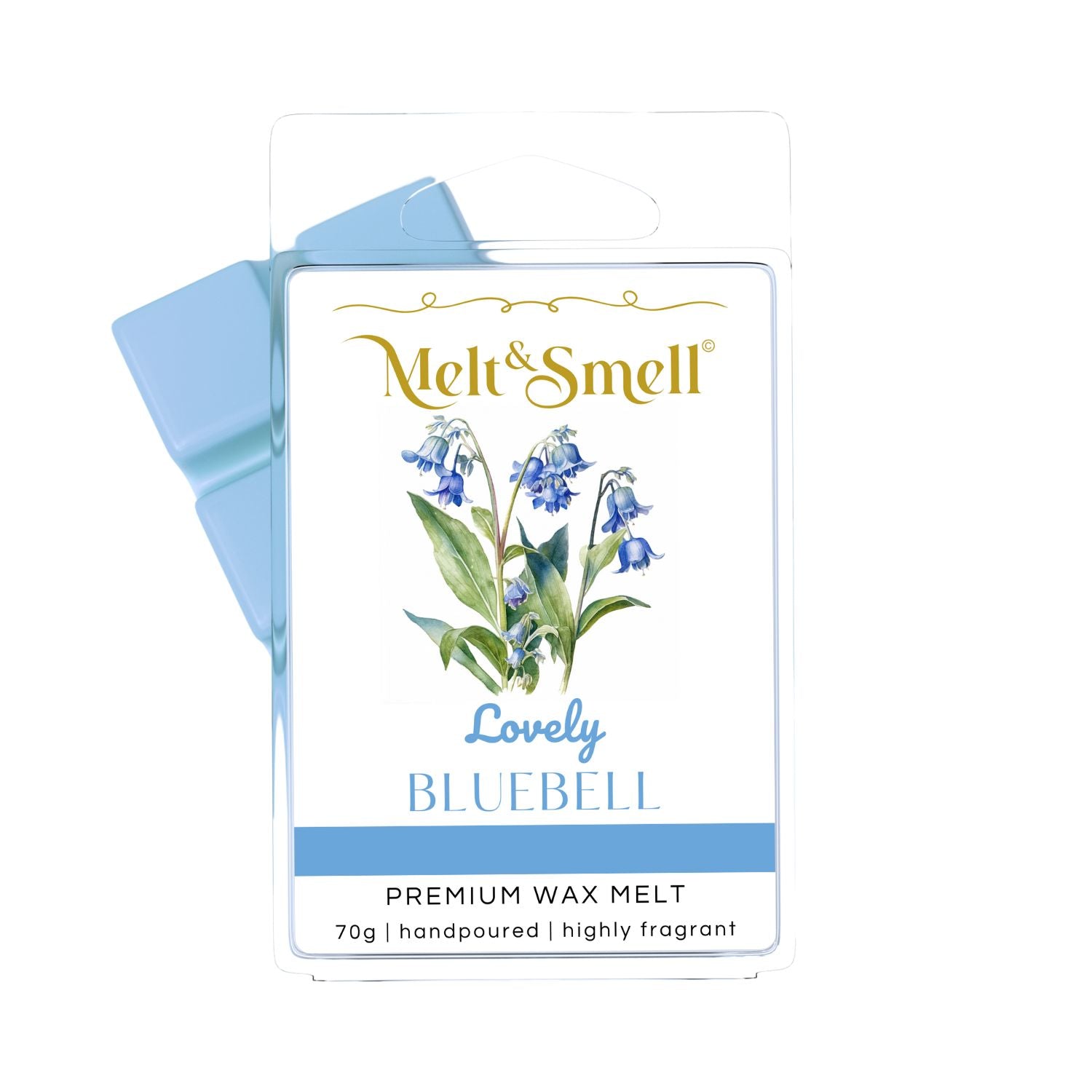 lovely bluebell wax melt duftwachs