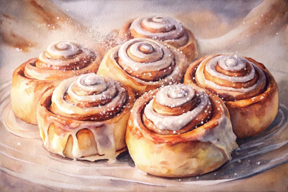 Zimtschnecke Cinnamon Bun Duftwachs – handgemachtes Wax Melt mit süßem Zimt- und Vanilleduft für die Duftlampe, sorgt für ein gemütliches Raumduft-Erlebnis. Neuer Herbstduft. Neuer Winterduft. 